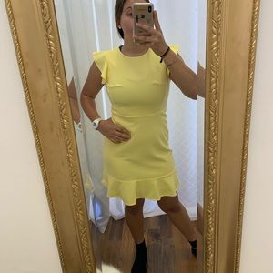 Yellow She + Sky Dress - Size L
